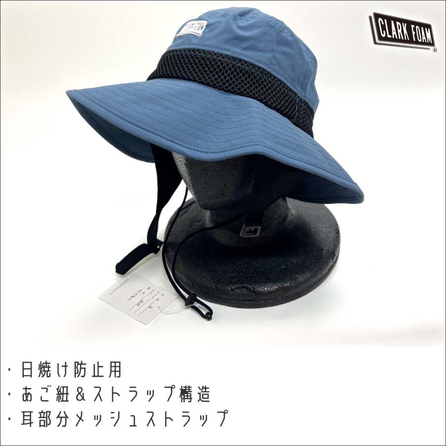 24SS CLARK FOAM クラークフォーム サーフハットSURFHAT 帽子 日焼け