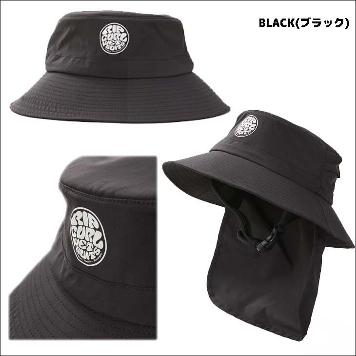 サーフハット メンズ ビーチハット 23 SS RIPCURL リップカール SURF SERIES BUCKET HAT 帽子 ビーニー UPF50+ 調整可能 CHABX9 日本正規品｜stradiy｜06