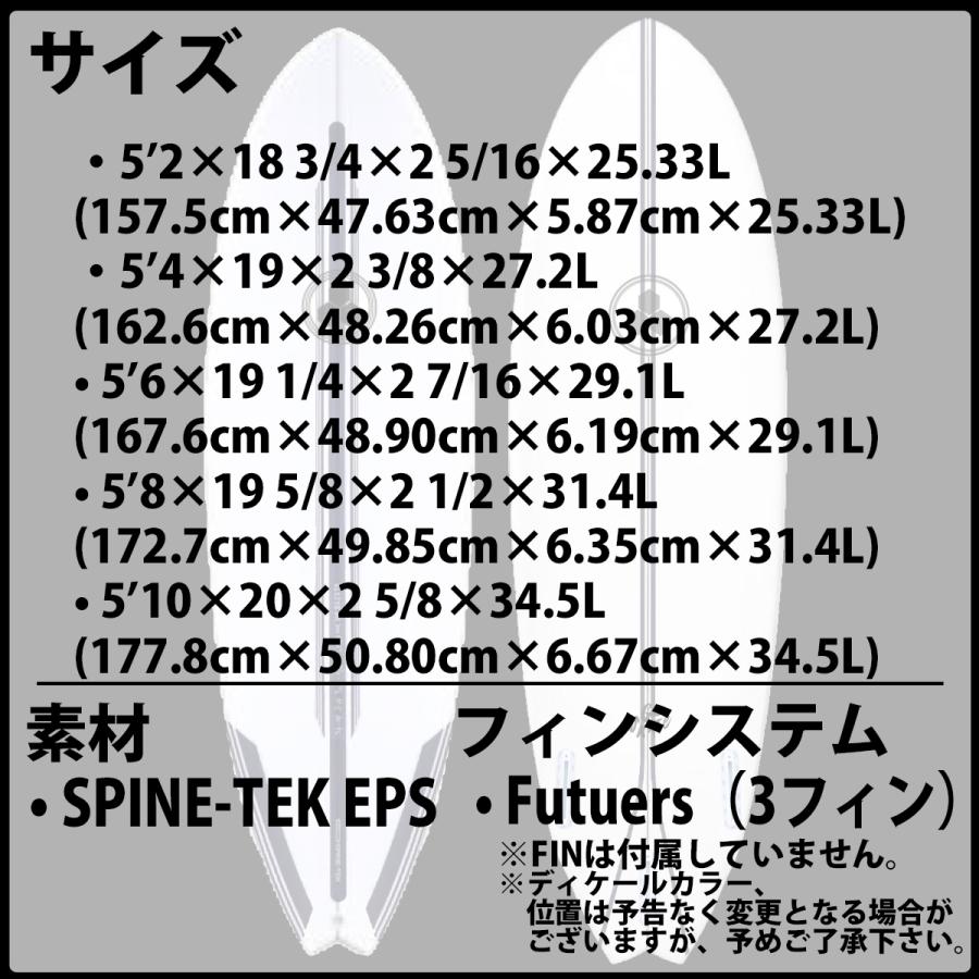 9インチ CHANNEL S サーフボードフィン クリア 24ci-cilog90-2.jpg