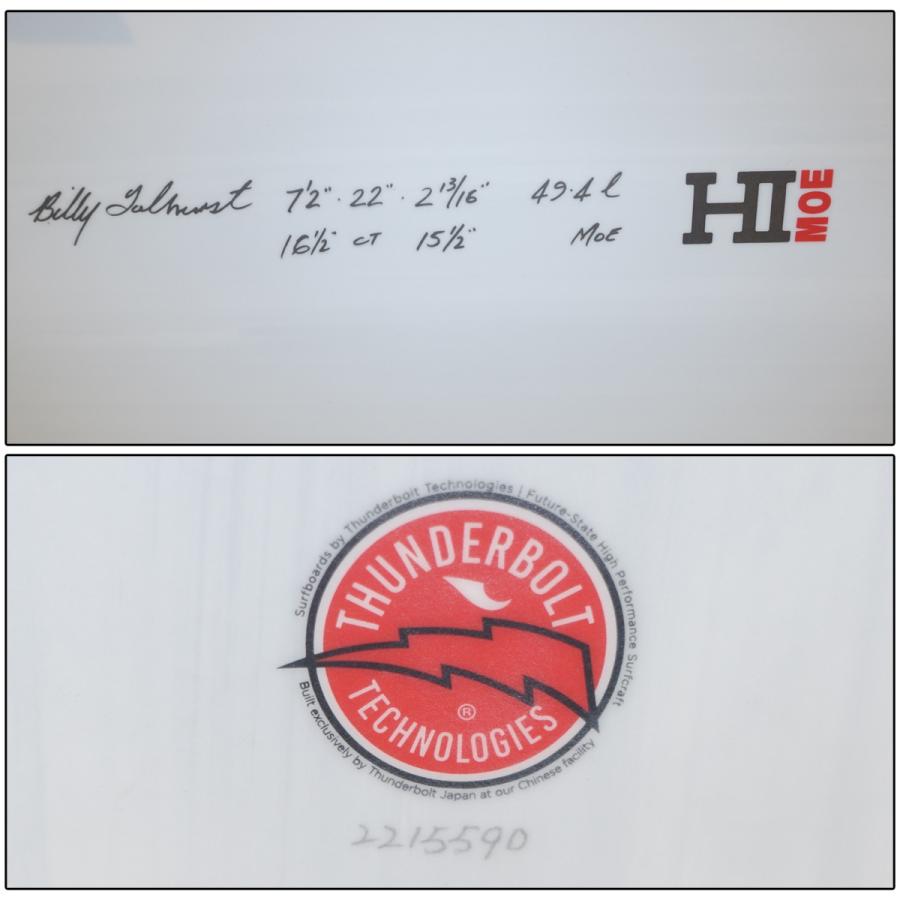 【数量限定アウトレット品】 23 サンダーボルト HARLEY INGLEBY SERIES サーフボード MOE HARLEY INGLEBY × TOLHURST モエ ハーレーイングルビー×トールハースト EPS 2023年 日本正規品 【OC1811628840】(65637円)