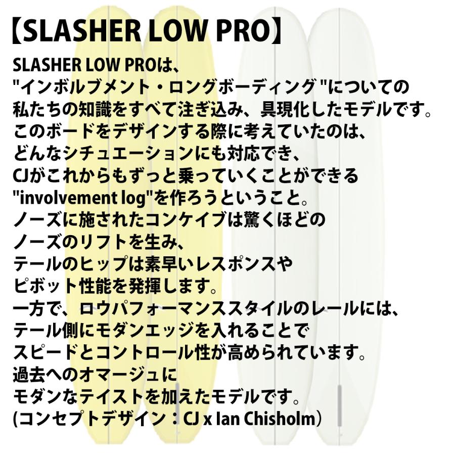 サンダーボルト CJ NELSON DESIGNS サーフボード SLASHER LOW PRO