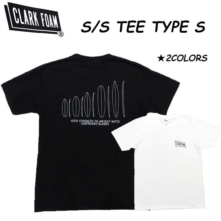 21 CLARK FOAM クラークフォーム Tシャツ S/S TEE TYPE S 半袖 メンズ 