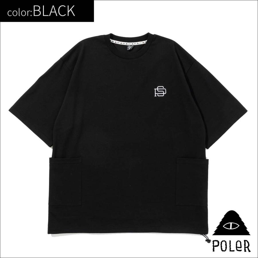 25 SP POLeR ポーラー Tシャツ 半袖 クール マックス アウター ポケット ティー アウトドア キャンプ サーフィン マリンスポーツ ユニセックス 2025年春 COOL MAX OUTER POCKET TEE 品番 251MCV0045 日本正規品 25 SP POLeR ポーラー Tシャツ 半袖 クール マックス アウター