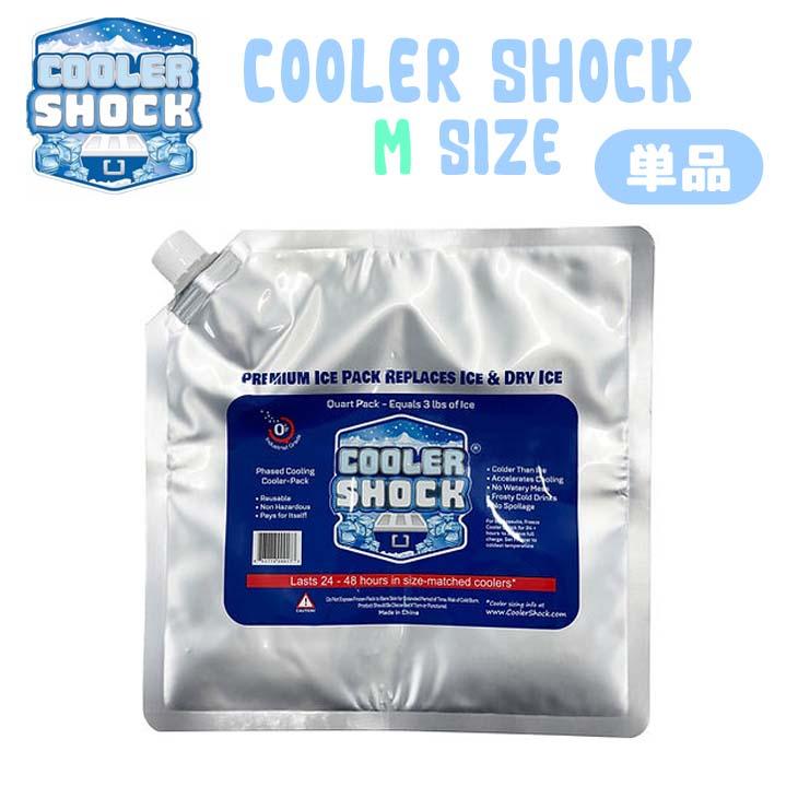 津田商会 保冷剤 クーラーショック COOLER SHOCK Mサイズ 単品