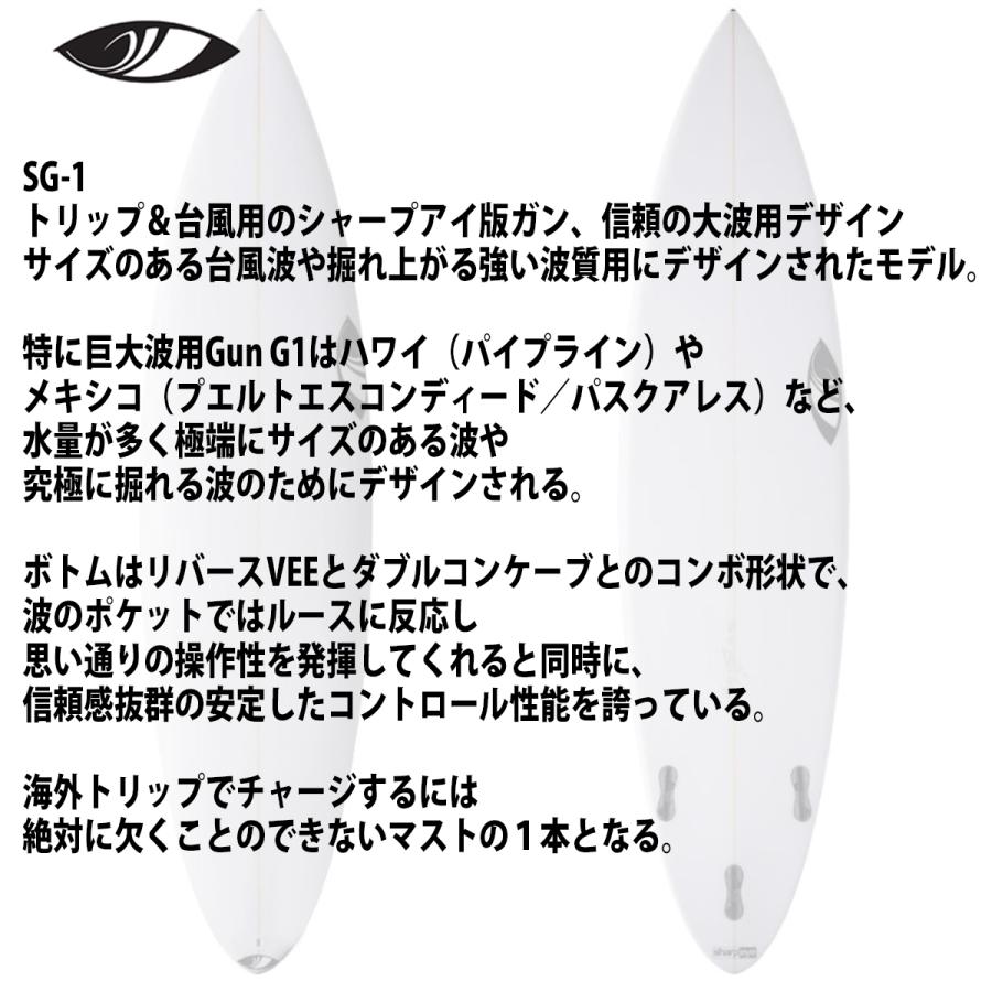 シャープアイ SHARP EYE SG-1 エスジーワン 6'6〜6'10 カスタム