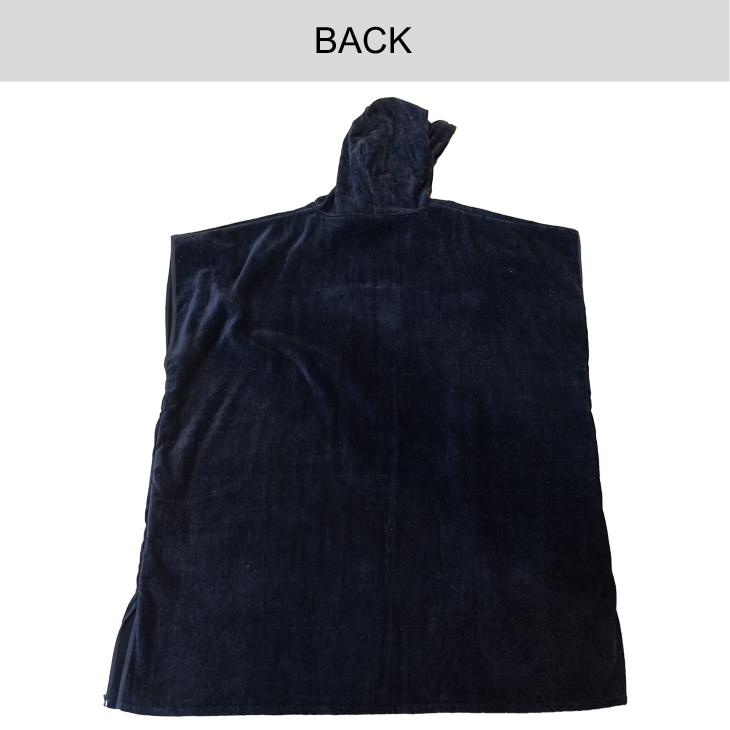 VOLCOM（ボルコム） お着替えポンチョ STONE HOODED TOWEL BLACK