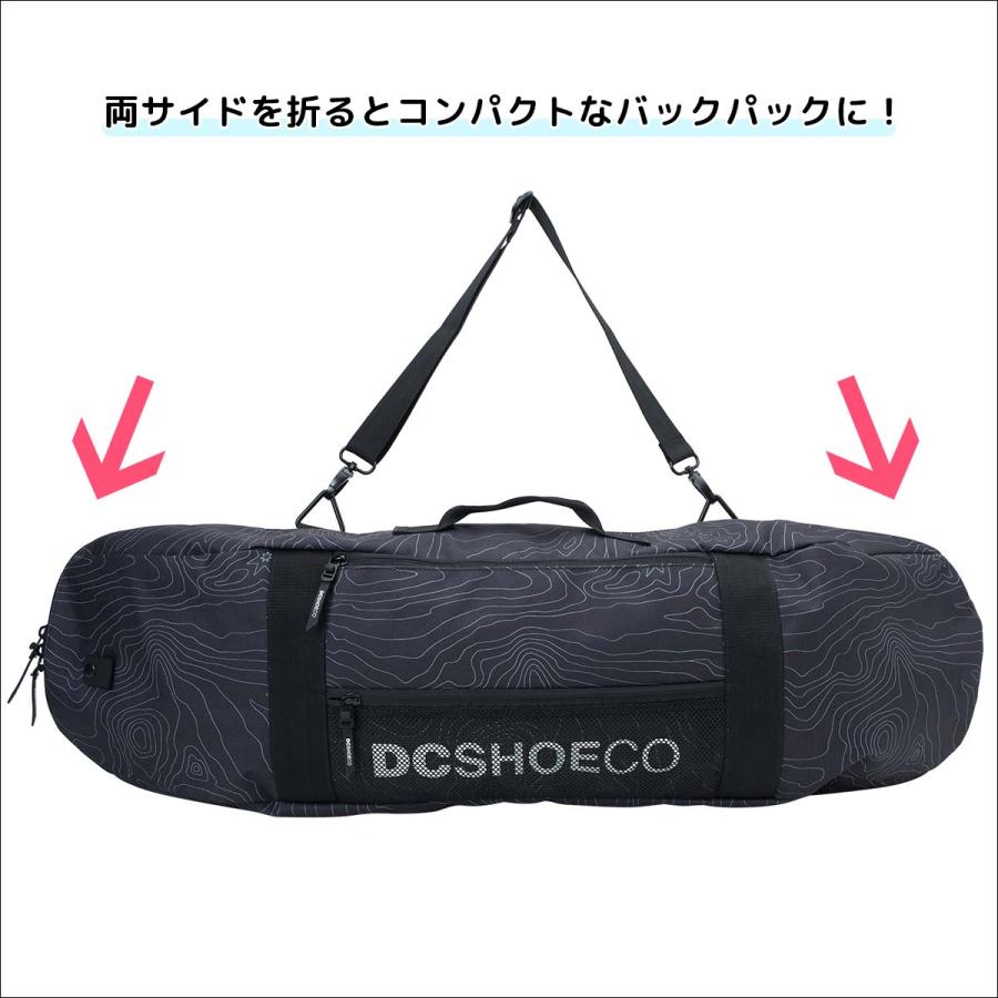 23 DC ディーシー スケートバッグ ALL WEATHER SKATE BAG かばん 鞄 スケボー リュック バックパック 30L メンズ 2023年春夏 品番 DBG231223 日本正規品｜stradiy｜02