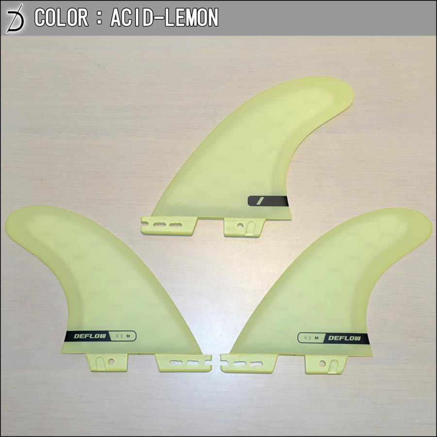 DEFLOW デフロウ FCS2 フィン トライフィン V.2 FIN EVO 3本セット