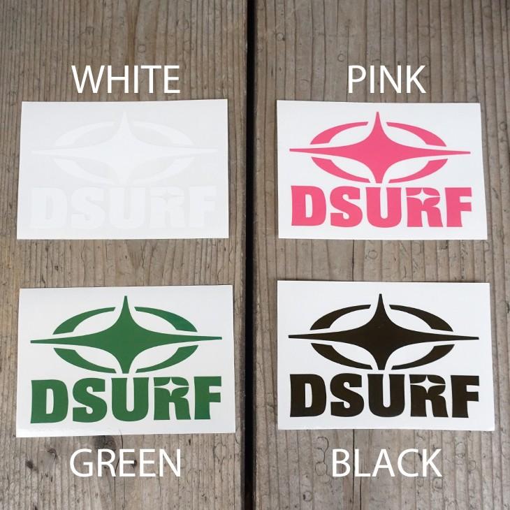 DESTINATION デスティネイション ステッカー ロゴステッカー シール ディーサーフ サーフィン STAR+DSURF LOGO STICKER DSURF 日本正規品｜stradiy｜02