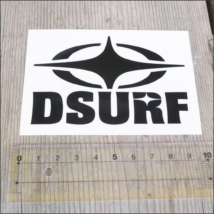 DESTINATION デスティネイション ステッカー ロゴステッカー シール ディーサーフ サーフィン STAR+DSURF LOGO STICKER DSURF 日本正規品｜stradiy｜03