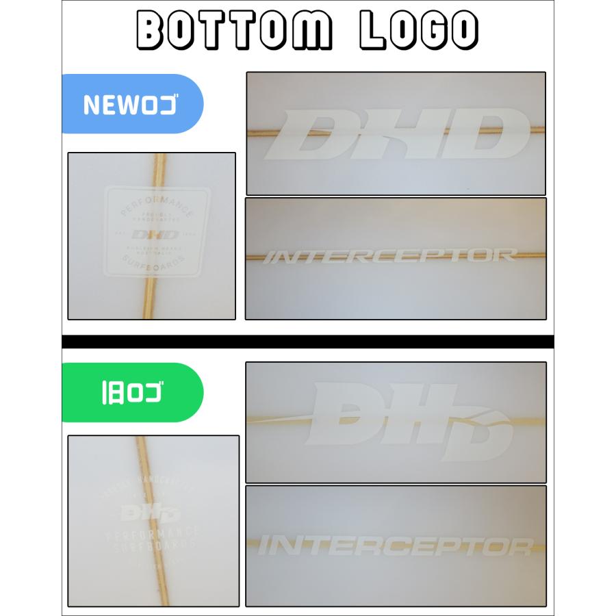 DHD INTERCEPTOR インターセプター PU FCS2 Futures サーフボード