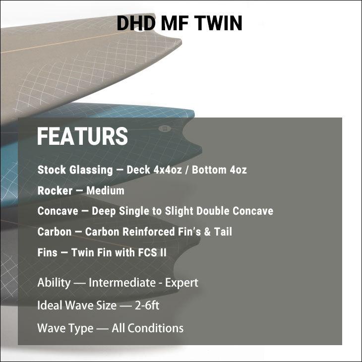 2022年モデル DHD サーフボード MF TWIN PU素材 エムエフツイン 2022年モデル DHD サーフボード MF TWIN PU素材 エムエフツイン