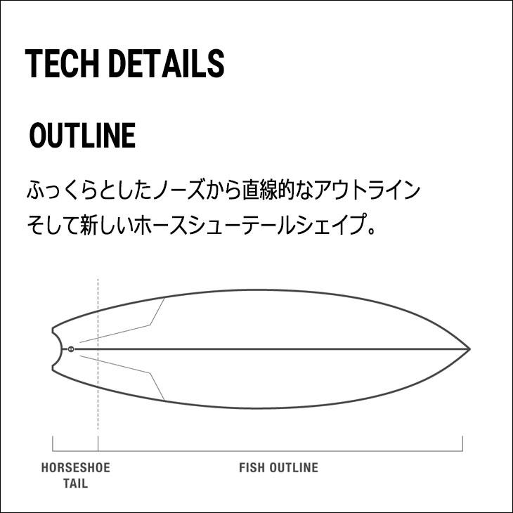 2022年モデル DHD サーフボード MF TWIN PU素材 エムエフツイン ミック