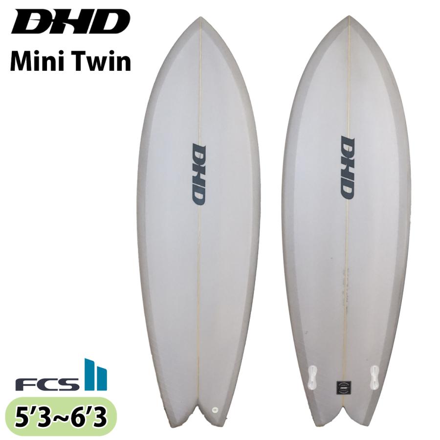 25 DHD MINI TWIN ミニツイン PU FCS2 サーフボード 2025年 日本正規品
