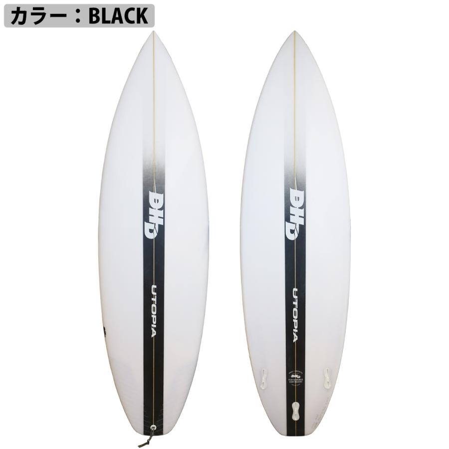 DHD サーフボード UTOPIA PU FCS2 ユートピア 5'8 5'10 日本正規品