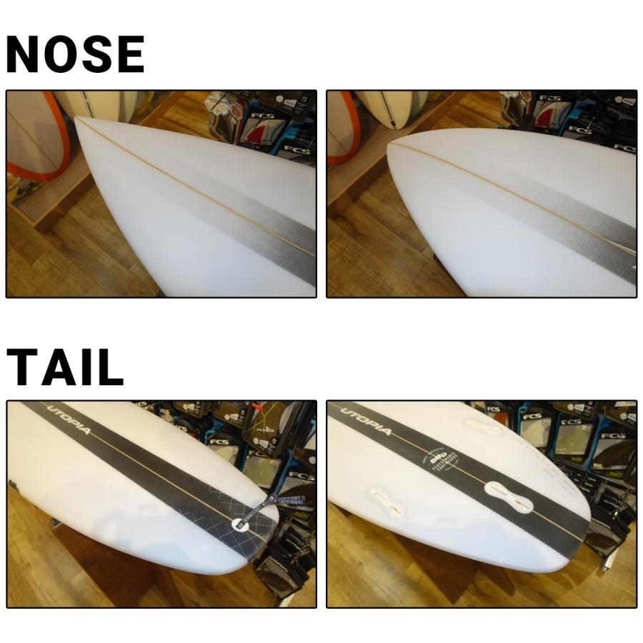 DHD サーフボード UTOPIA PU FCS2 ユートピア 5'8 5'10 日本正規品