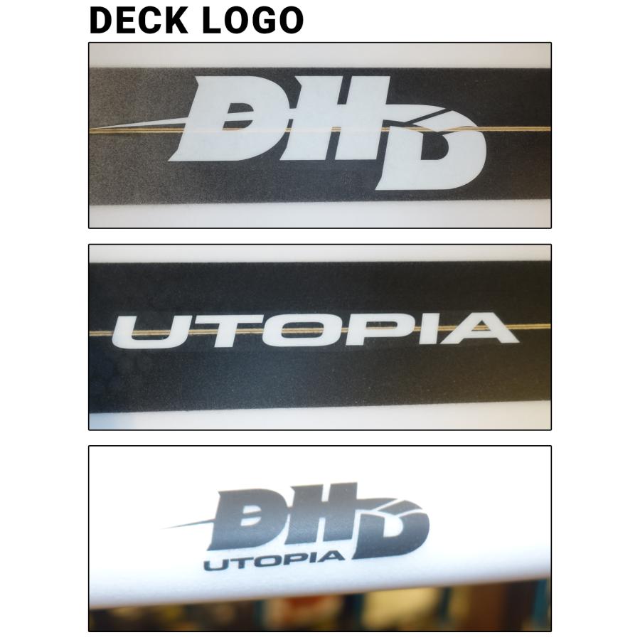 DHD サーフボード UTOPIA PU FCS2 ユートピア 5'8 5'10 日本正規品