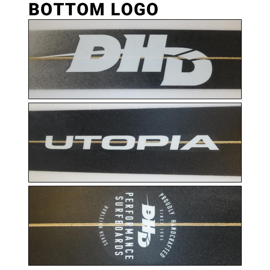 DHD サーフボード UTOPIA PU FCS2 ユートピア 5'8 5'10 日本正規品