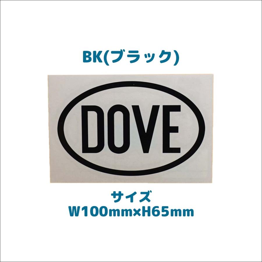 DOVE SURFING WETSUITS ダブ ステッカー クラシックカッティング