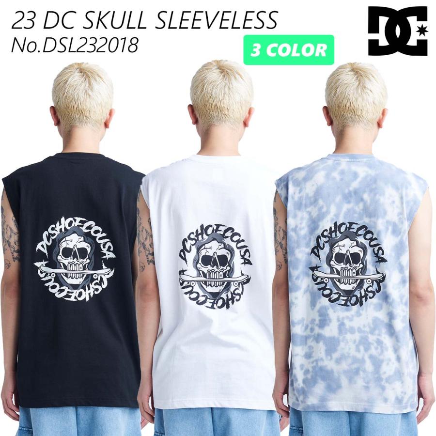 DC SHOES 23 ディーシー タンクトップ SKULL SLEEVELESS