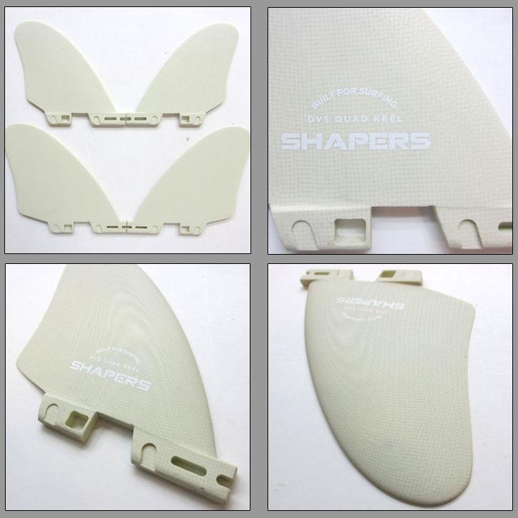 SHAPERS FINS シェイパーズ フィン DVS QUAD KEEL NUDE S2 クアッド キール ヌード FCS2 スラスター 4本セット サーフィン 日本正規品｜stradiy｜03