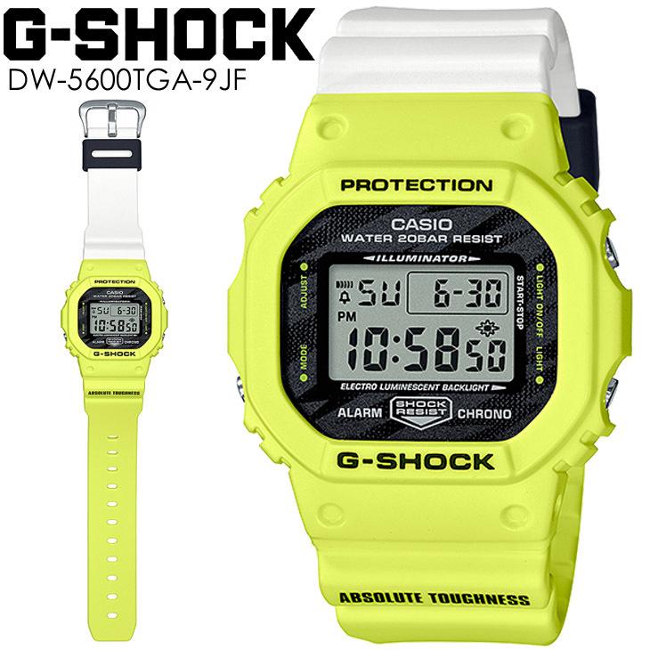 G-SHOCK 20 ジーショック DW-5600TGA-9JF 腕時計 20気圧防水 耐衝撃