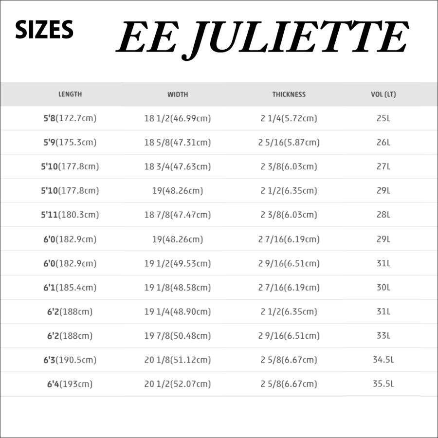 ＜新品・送料込み＞DHD 5.8 EE JULIETTE 黒レール　　D0024 EE JULIETTE JNR – DHD SURF JAPAN