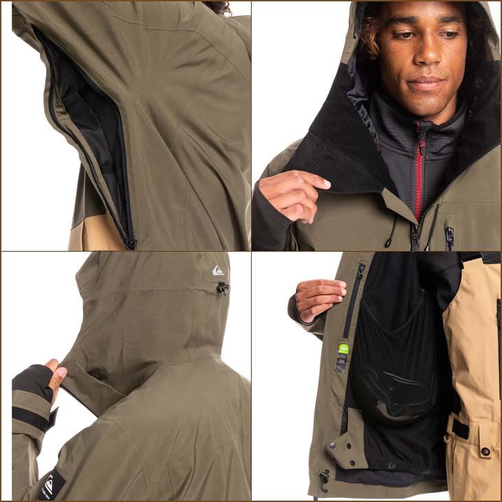 Quiksilver（クイックシルバー） 22-23 スノー スノーウェア BLACK