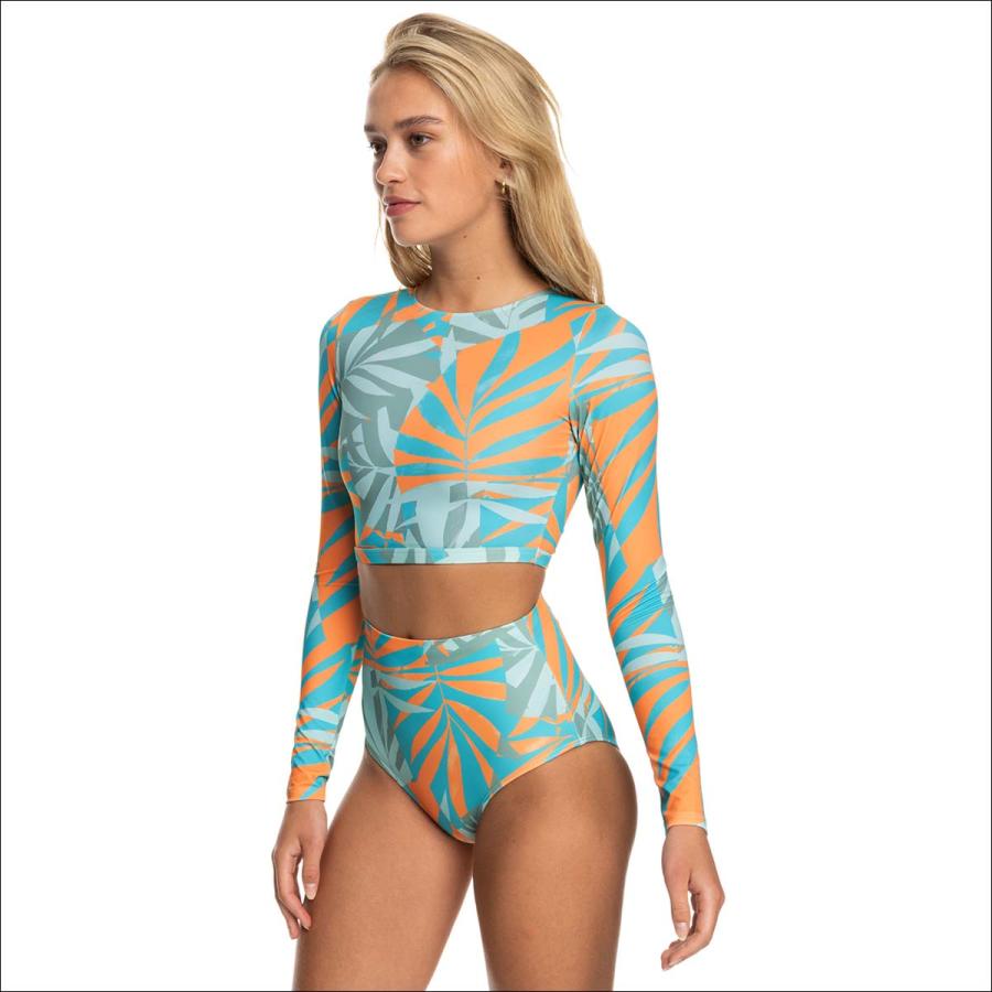 ROXY（ロキシー） 23 ROXY ラッシュガード PRO NOSE RIDE CROP LYCRAS