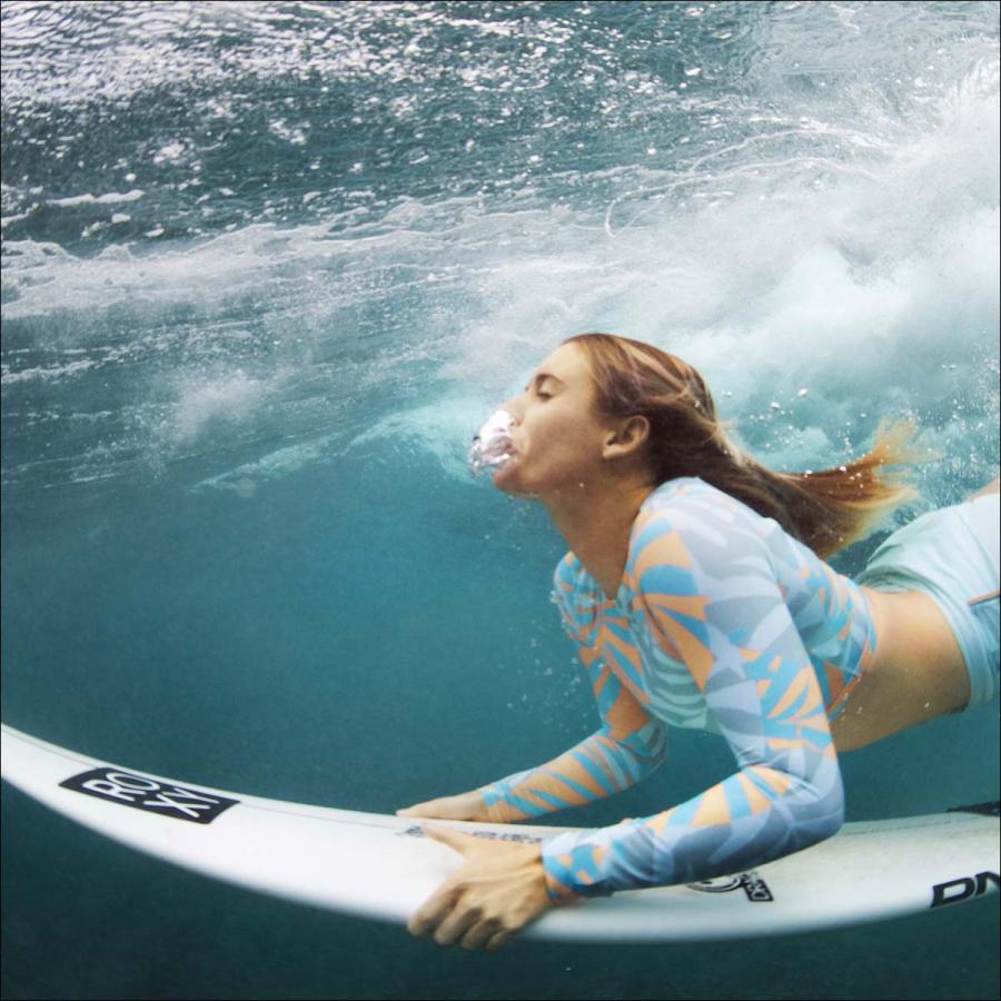 ROXY（ロキシー） 23 ROXY ラッシュガード PRO NOSE RIDE CROP LYCRAS