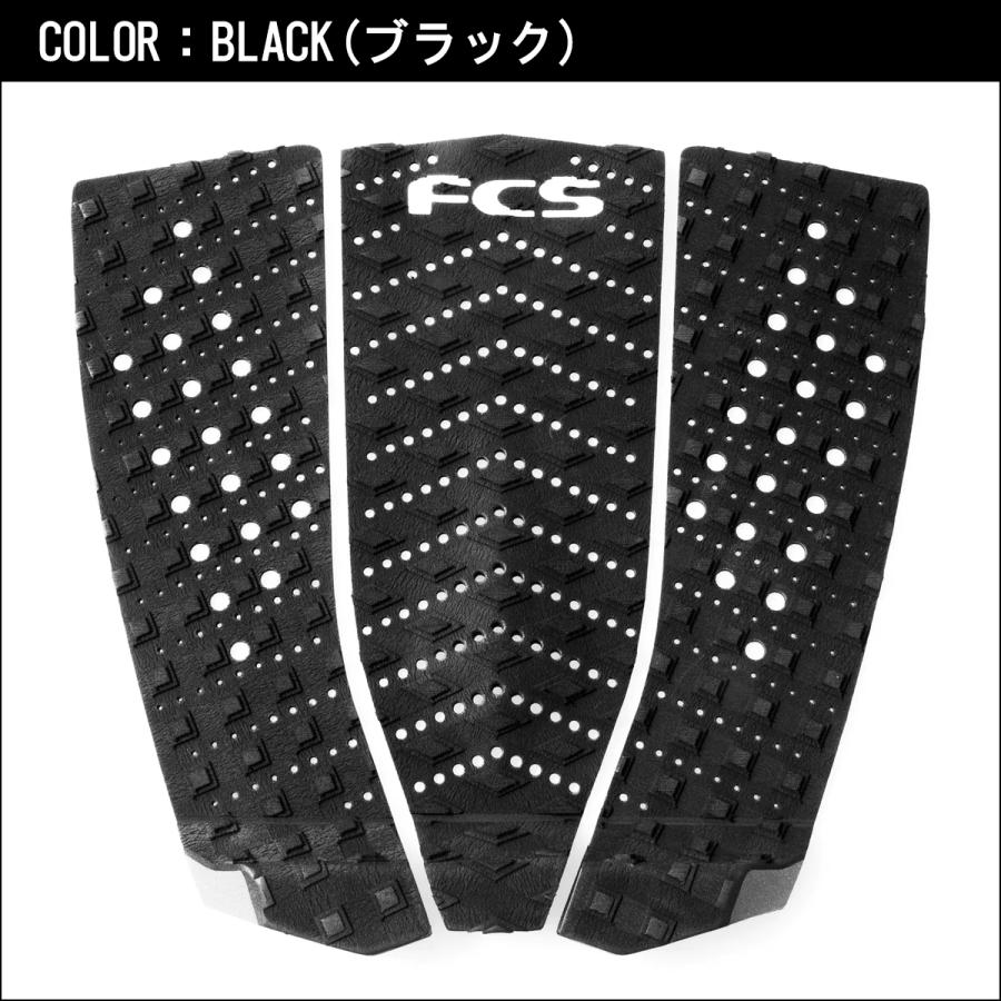 FCS デッキパッド 3ピース　リーシュコード FCS 26 FCS デッキパッド ECO T3W T-3 W WIDE TRACTION ワイド 3ピース