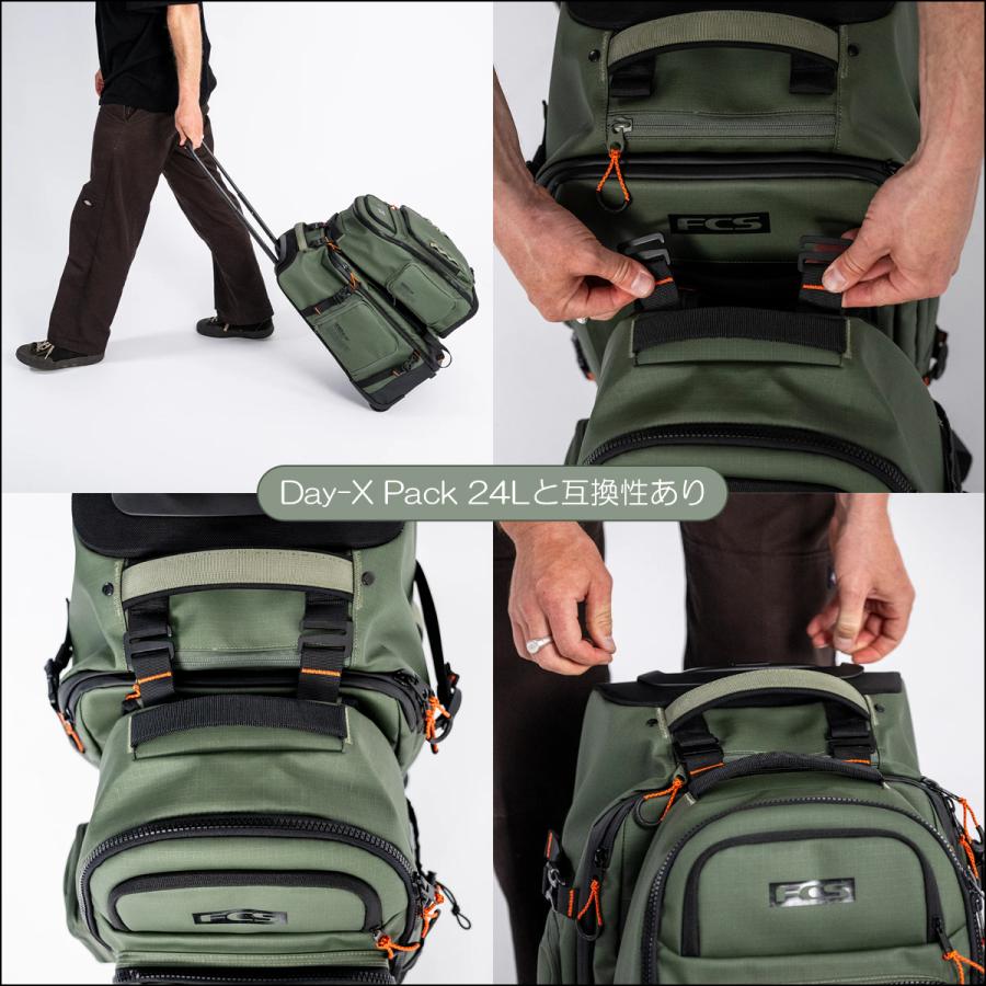 FCS 3月中旬〜4月中旬 予約 26 FCS キャリーバッグ 42L ミッション