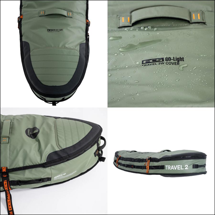 FCS 3月中旬〜4月中旬 予約 26 ボードケース ハードケース 2本用 6'7