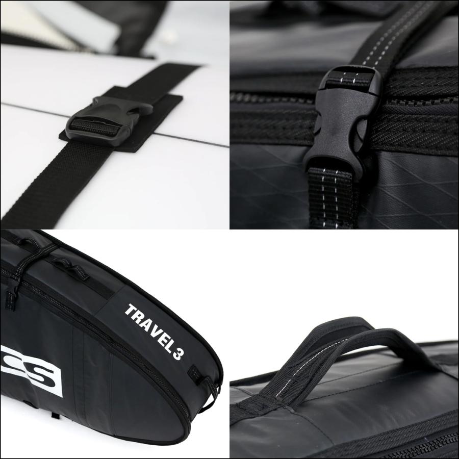 FCS 25 ボードケース ハードケース 3本用 TRAVEL 3 ALL PURPOSE 