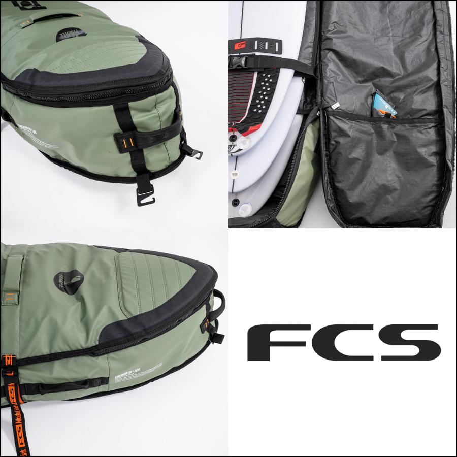 FCS 26 FCS ボードケース ハードケース 3本用 6'7