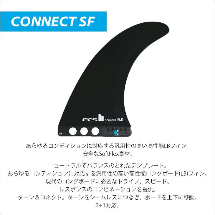 FCS 25 FCS2 ロングボード フィン CONNECT SF LONGBOARD FIN 9