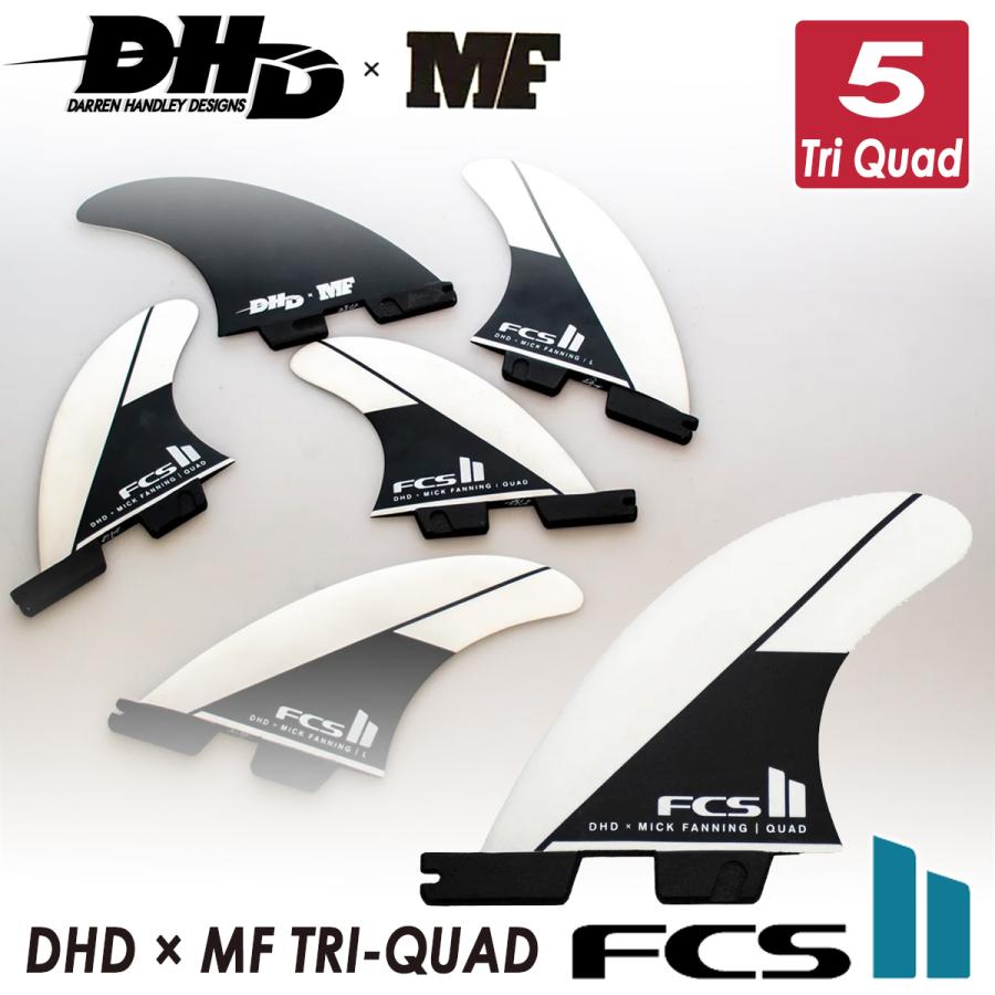 FCS 24 FCS2 フィン DHD × MF TRI-QUAD ミックファニング トライ FCS 24 FCS2 フィン DHD × MF TRI-QUAD ミックファニング トライ