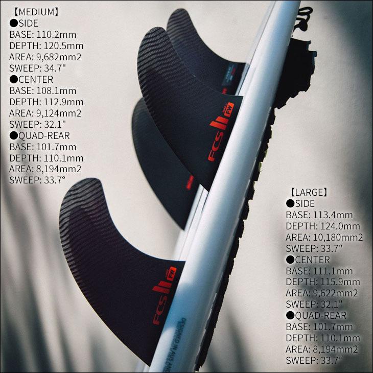 FIREWIRE FCS2 フィン FW TRI-QUAD SET Firewire's shaper fin