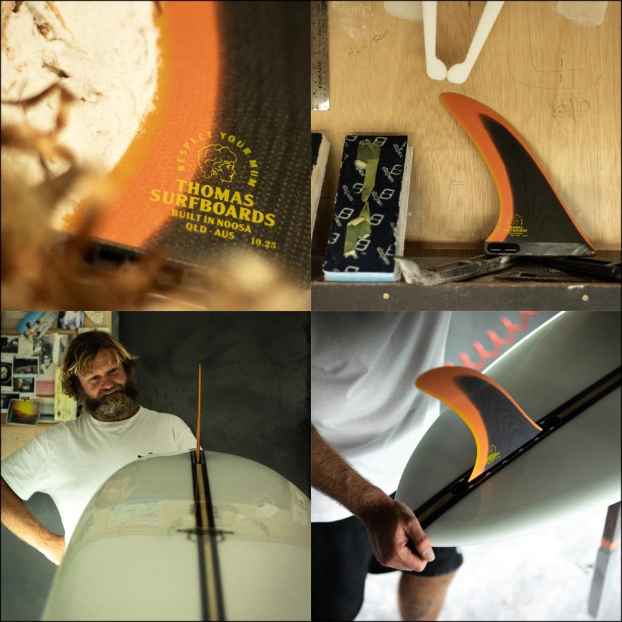 FCS 26 FCS2 ロングボード フィン THOMAS LONGBOARD FIN 11.5