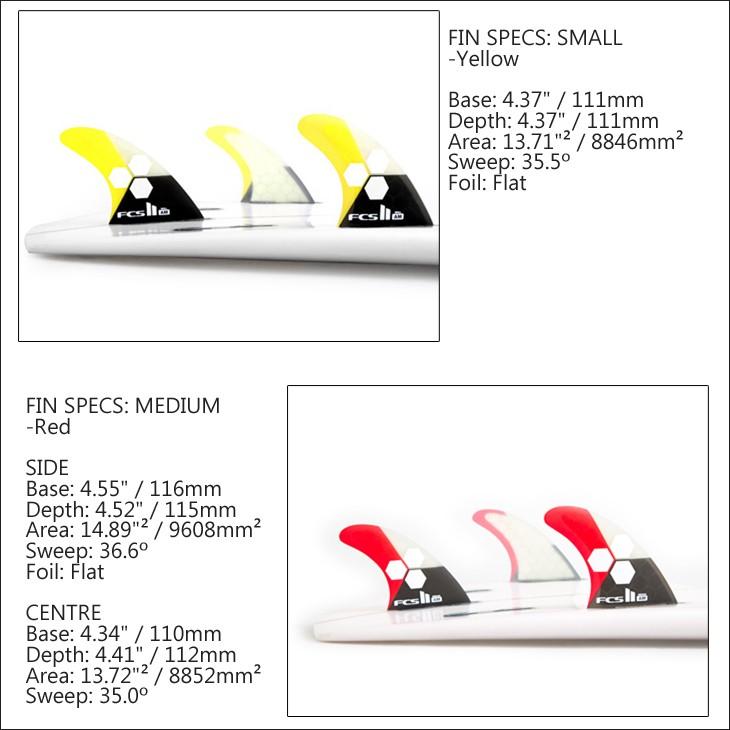 FCS FCS2 FIN アルメリック モデル パフォーマンス コア トライフィン