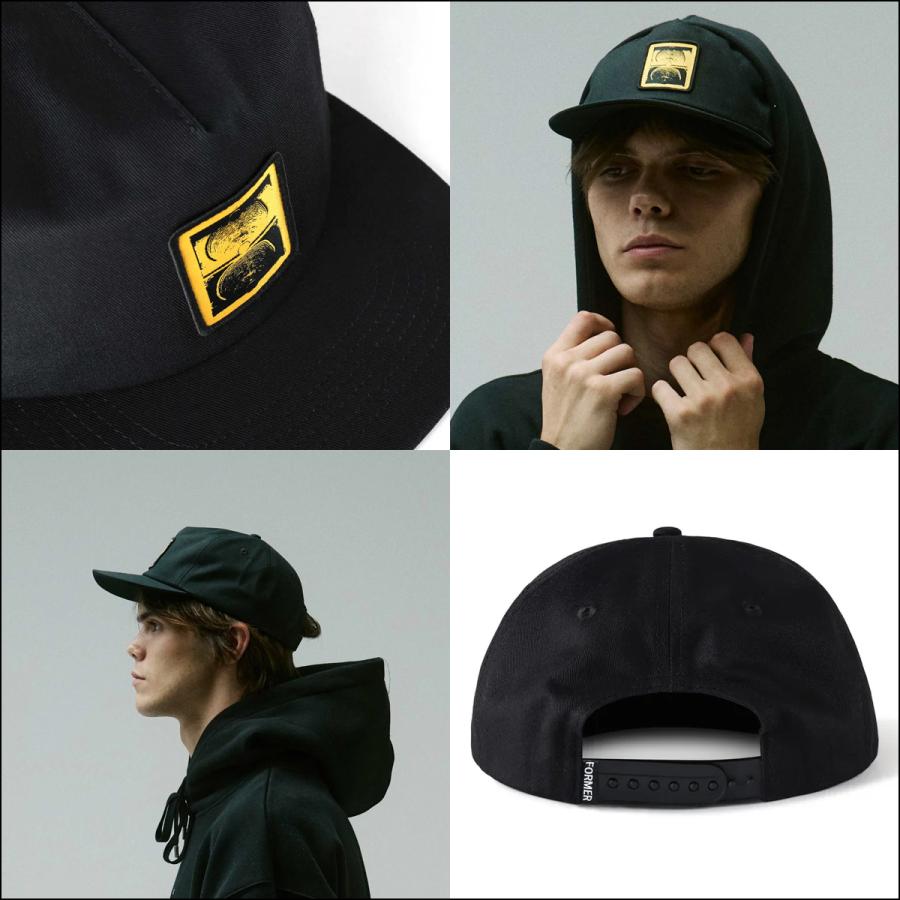 25 FORMER フォーマー キャップ 帽子 メンズ CRUX PATCH CAP ワッペン