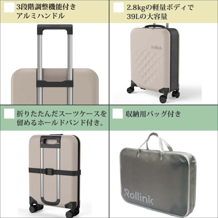 Rollink ローリンク FLEX 360 Spinner キャリーバッグ フォーダブル
