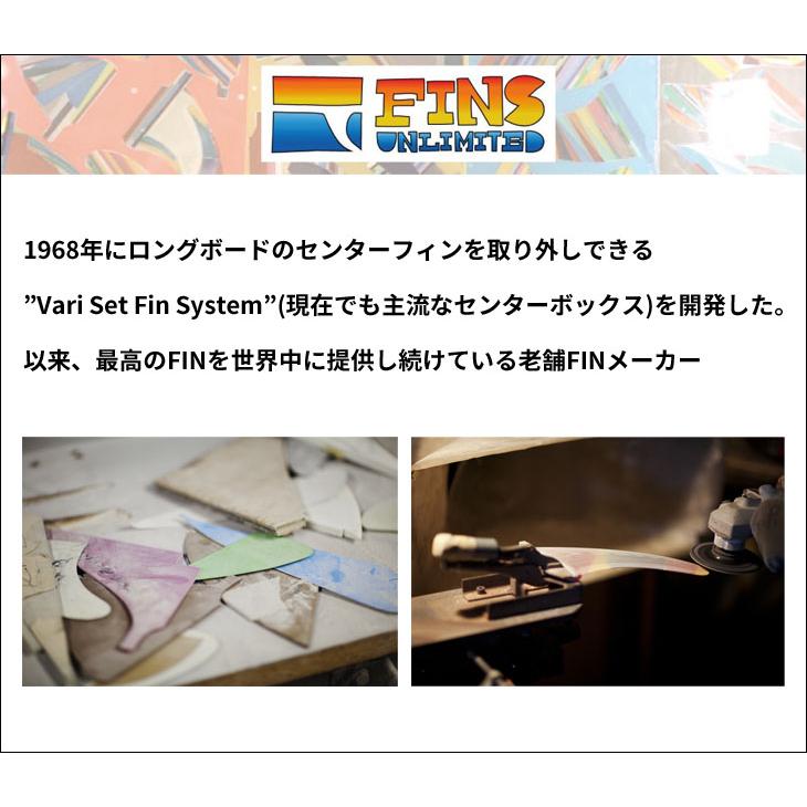 FINS UNLIMITED フィンズアンリミテッド ロングボード フィン ALPHA