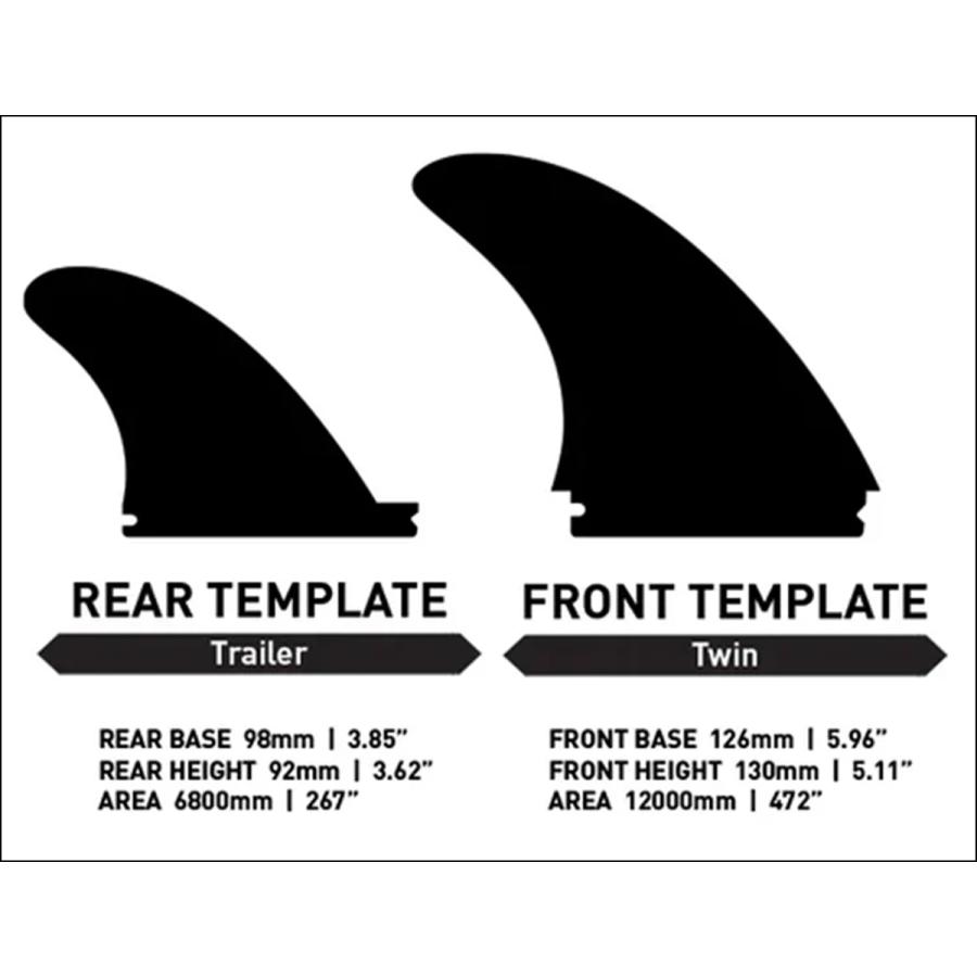 FIREWIRE Firewire ファイアーワイヤー フィン ROB MACHADO 2+1 FIREWIRE Firewire ファイアーワイヤー フィン ROB MACHADO 2+1