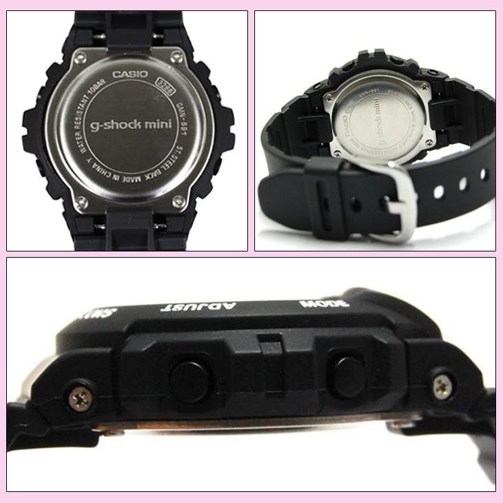 【美品】G-SHOCK mini GMN-691-1AJF ブラック g-shock mini】GMN-691-1AJF デジタル ユニセックス キッズの