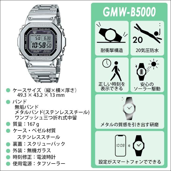 G-SHOCK ジーショック FULL METAL GMW-B5000 SERIES GMW-B5000D G-SHOCK ジーショック FULL METAL GMW-B5000 SERIES GMW-B5000D