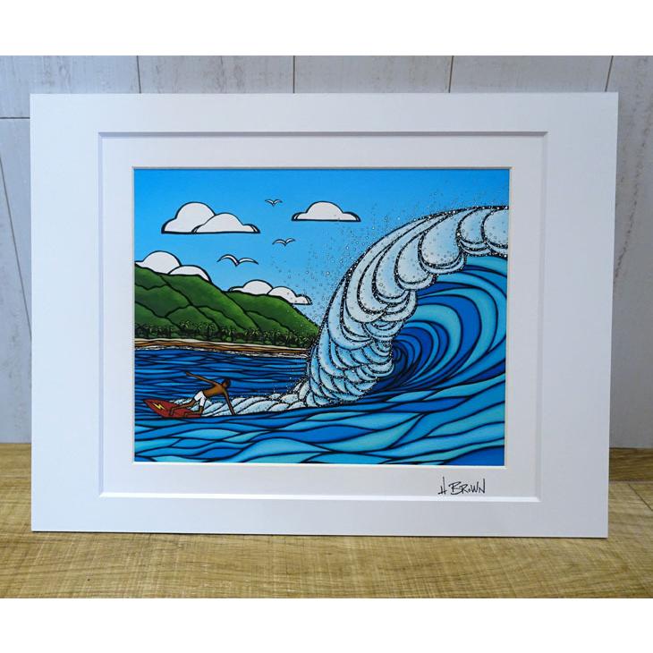 Heather Brown Art Japan ヘザーブラウン Pipeline Style Print MATTED