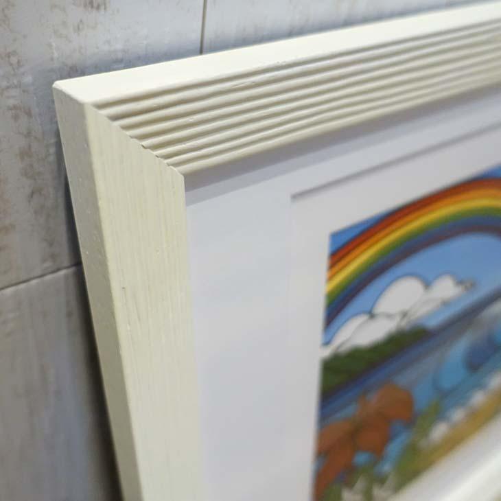 ヘザーブラウン　額付き　North shore Rainbow NORTH SHORE RAINBOW – HeatherBrown