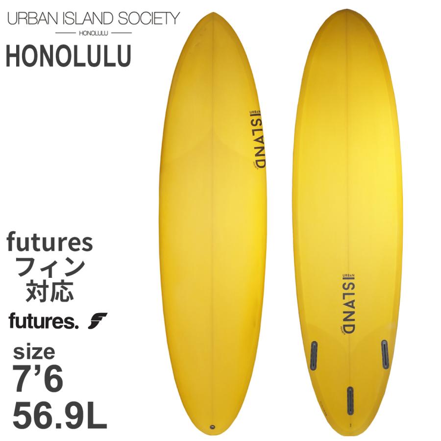 URBAN ISLAND SOCIETY HONOLULU ホノルル 7#039;6 PU SURFBOARDS サーフボード 2022年モデル  日本正規品 【ギフト】
