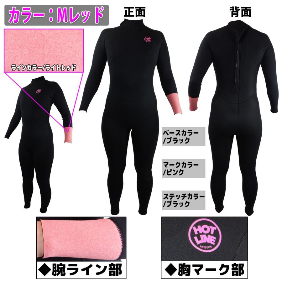 19 HOTLINE ホットライン ウェットスーツ フルスーツ バックジップ